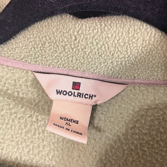Woolrich Pale Green Fleece Vest Size XL‎ - Picture 7 of 9